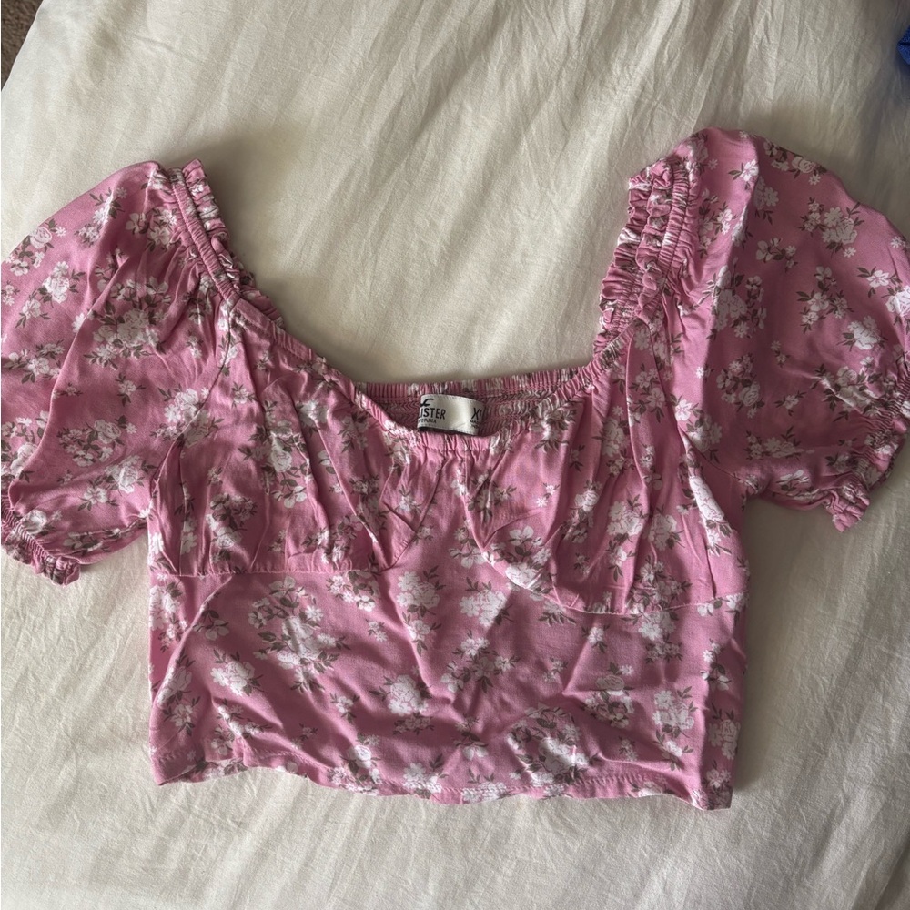 Floral Pink Top